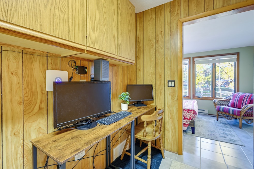 Lakefront Nekoosa Home: Private Beach & Boat Dock! view 3