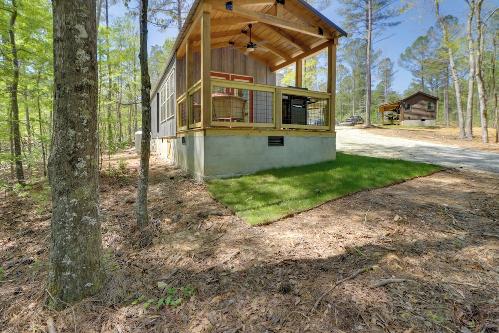 Fish & Hike: Cabin Hideaway w/ Deck in Alabama