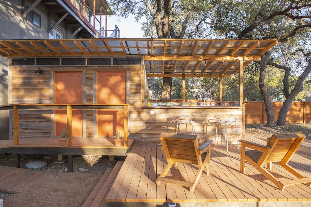 The Peacock Yurt at Camposanto ATX Glamping on Lake Travis - Property Image 35