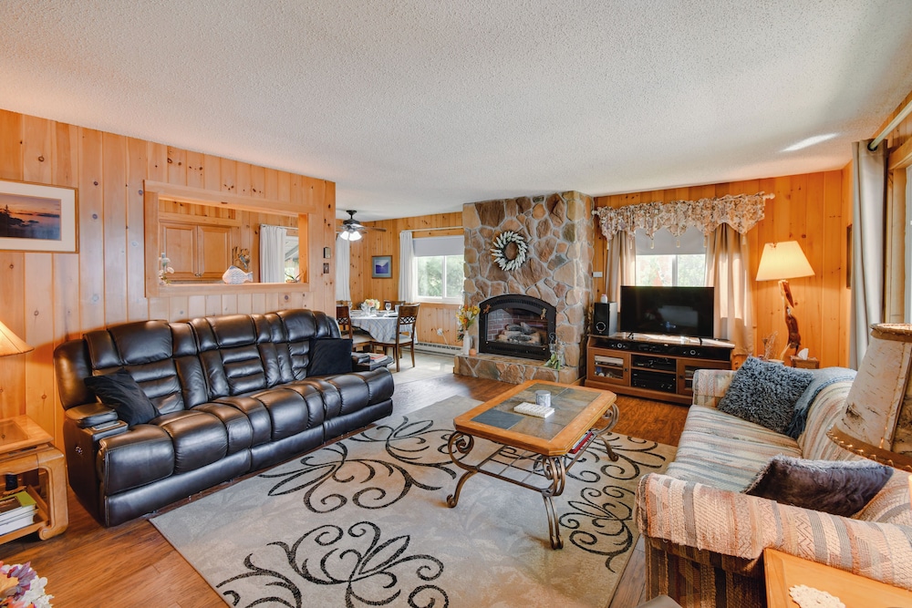 Lakefront Retreat w/ Pedal Boat & Dock in Kalkaska