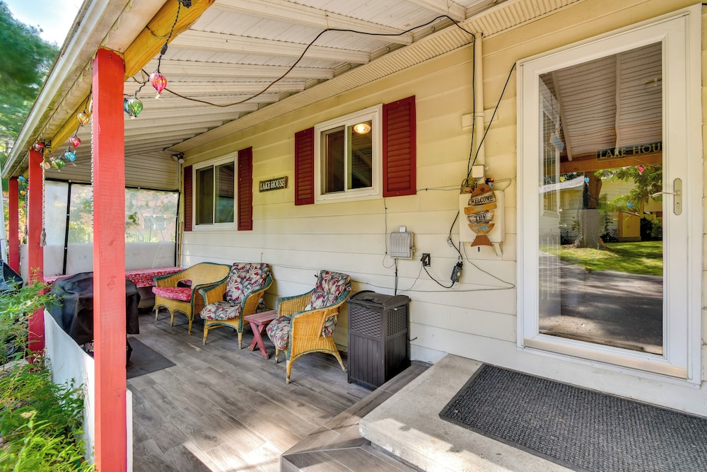 Lakefront Retreat w/ Pedal Boat & Dock in Kalkaska