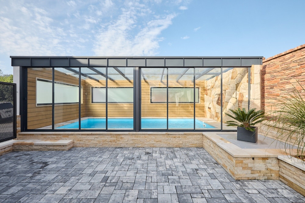 Villa in Radvanice With hot tub