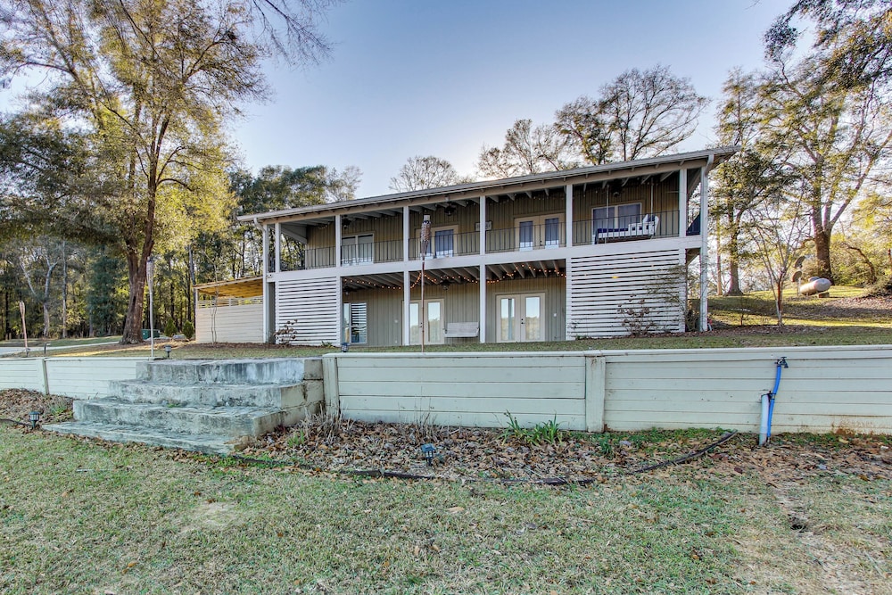 Tranquil Gantt Lake Home w/ Deck & Patio!