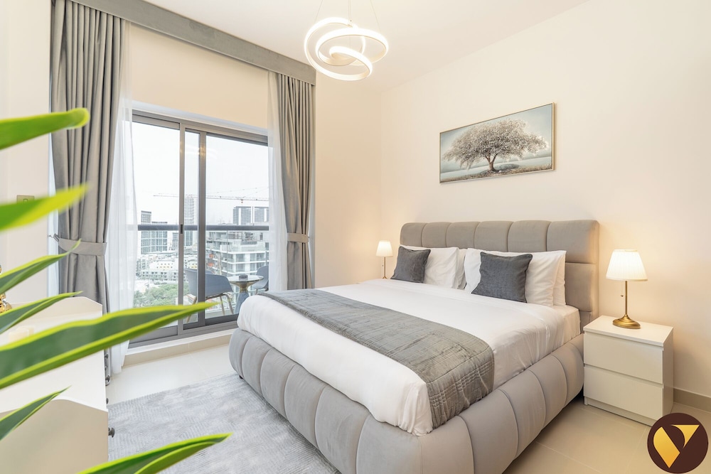 Modern In JVC With Balcony Pool & Gym
