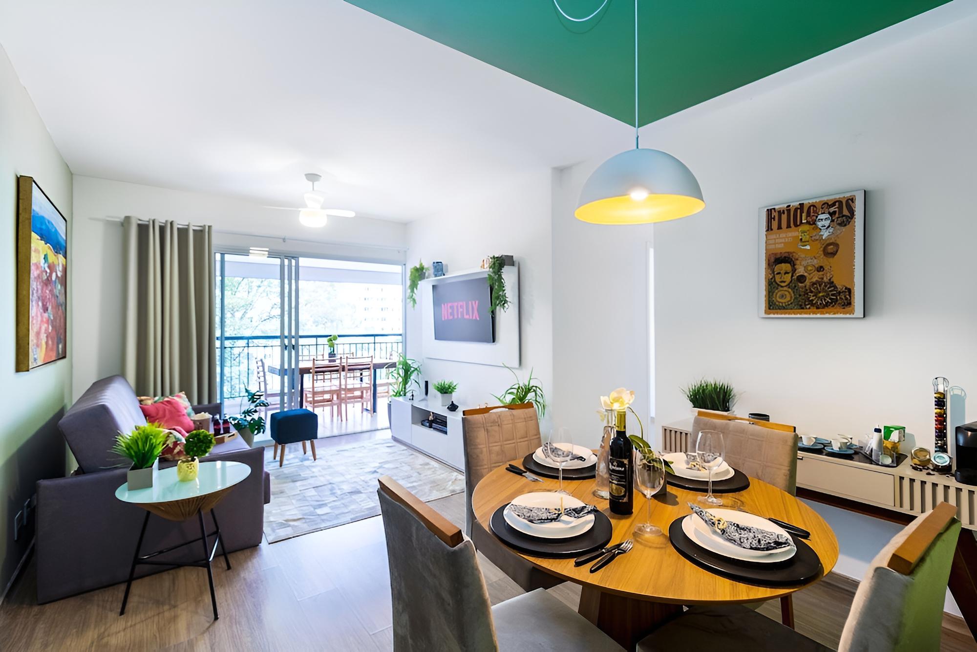 Apartamento no Morumbi com Churrasqueira