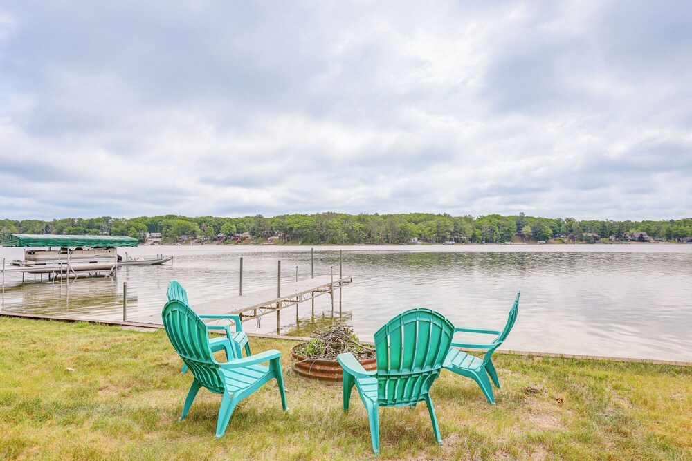 Dock + Views: Scenic Lakefront Escape in Harrison
