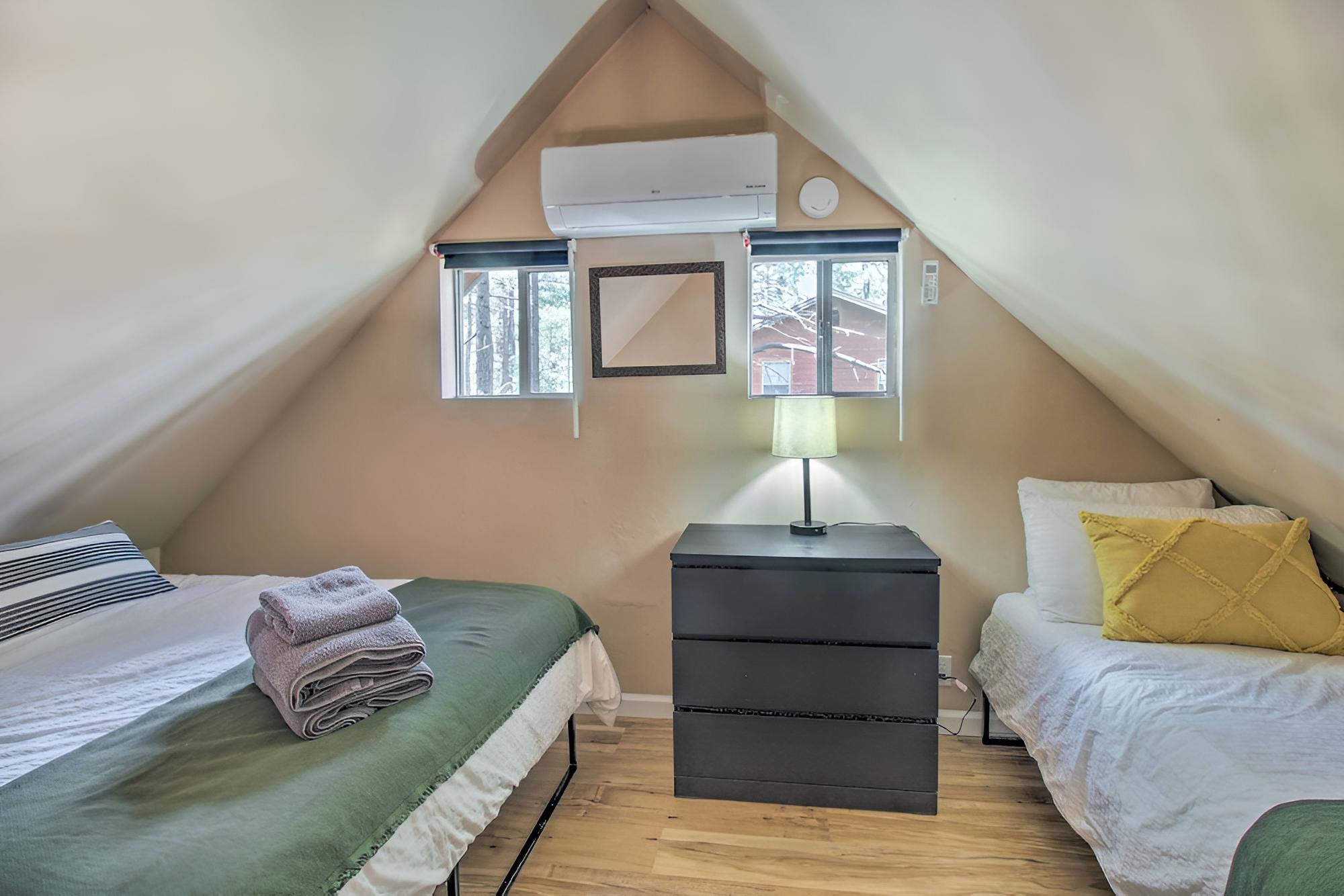 Woodsy Pinetop Cabin + Deck & Separate Casita view 3