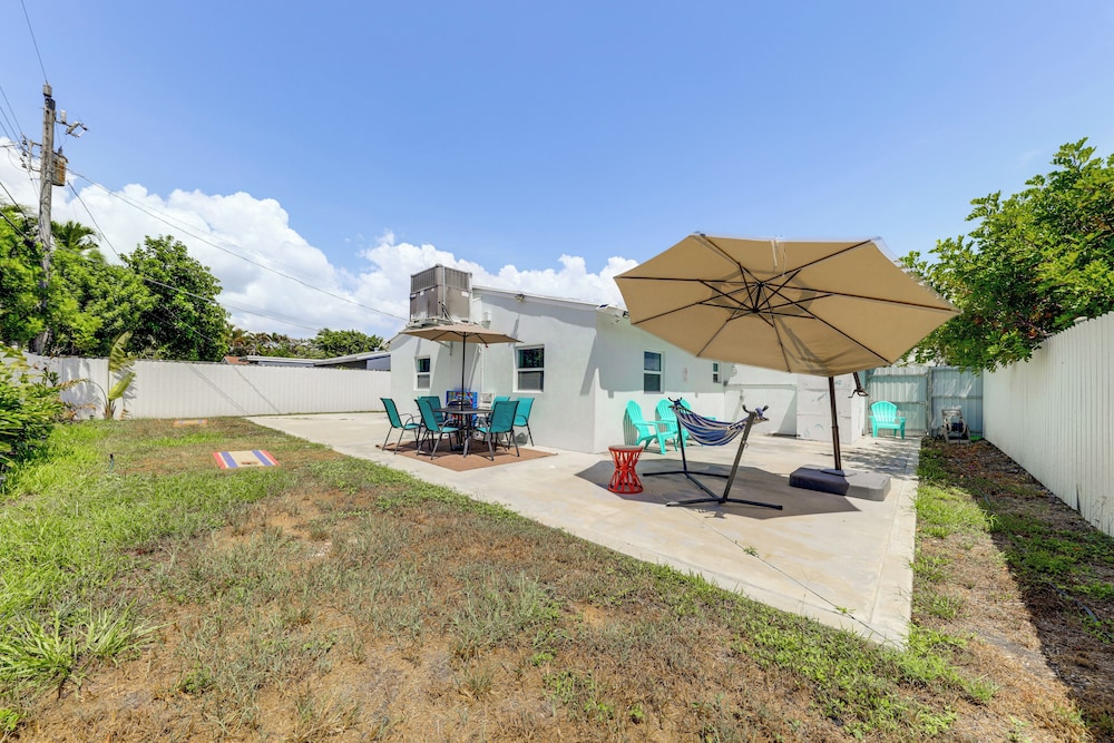4 Mi to Beach: Home w/ Patio in Fort Lauderdale!