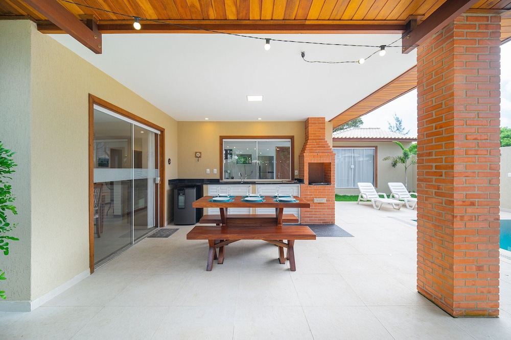 Bz38 Casa a 200m praia piscina privativa
