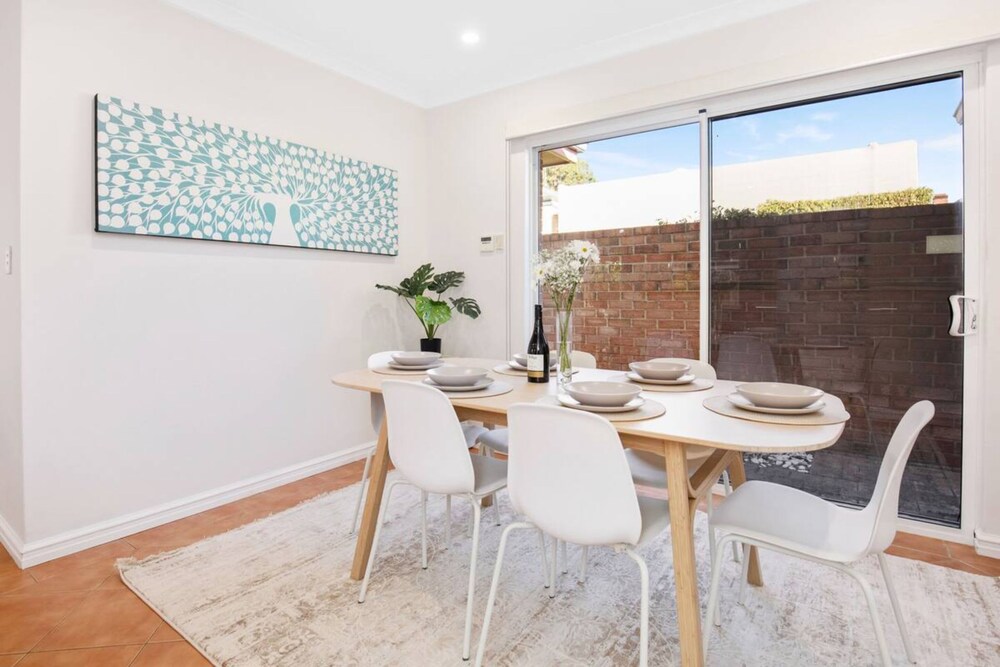 Idyllic Modern Scarborough Home Fireplace BBQ