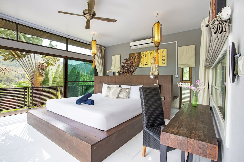 Grand Tropical Pool Villa Oxavia NaiHarn view 3