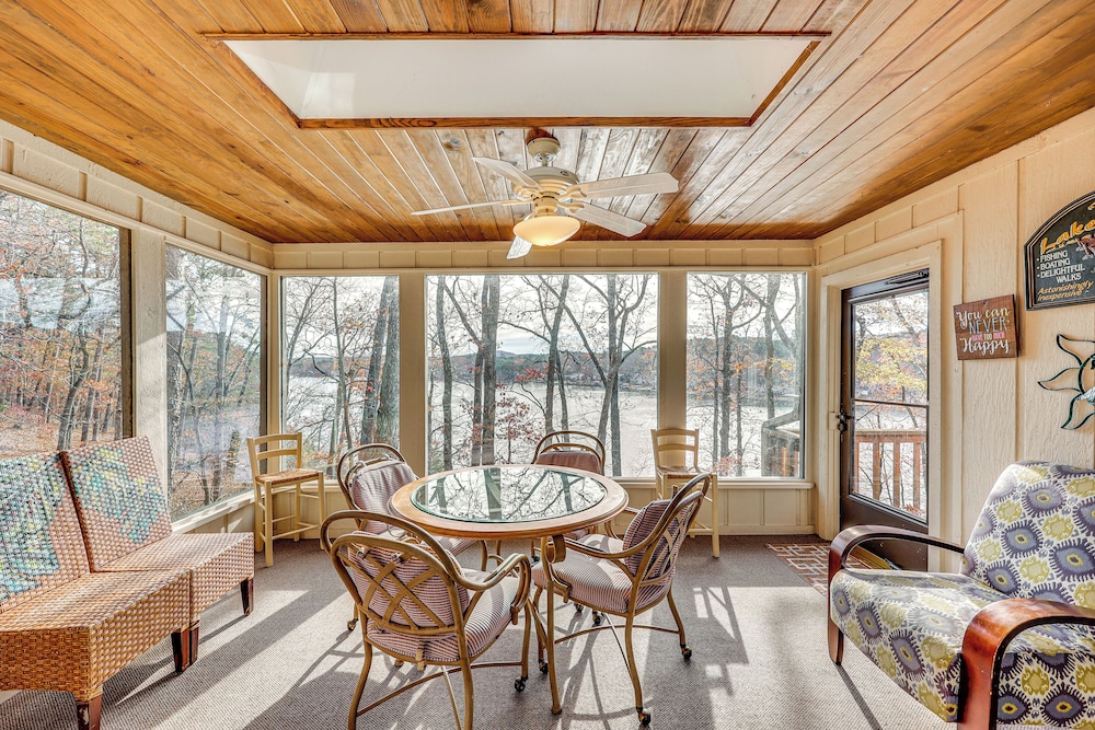 Lakefront Hot Springs Village Home w/ Private Dock