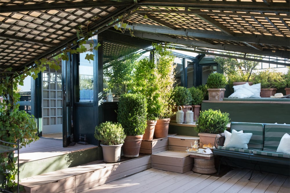 A Penthouse With Garden In Historic Palace in Rome s Historic Center