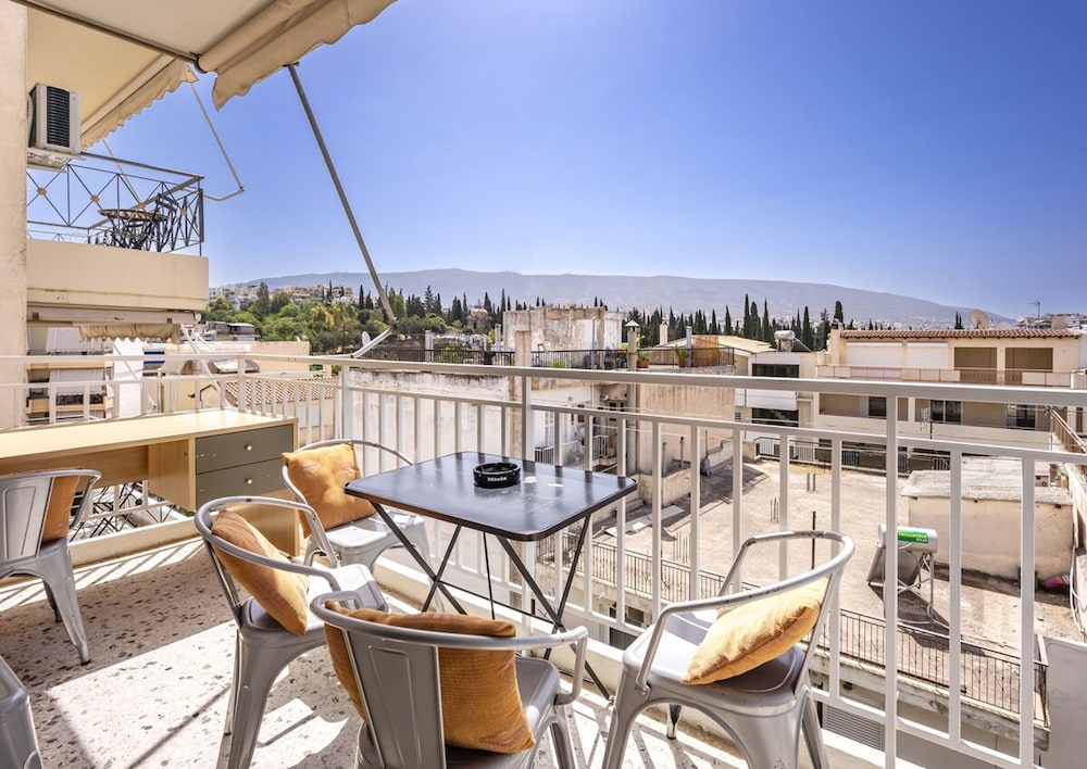 Sunny 3bd Cozy Flat Spectacular Acropolis View