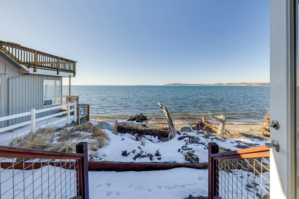 Ocean Views & Beach Access at Cottage on Birch Bay