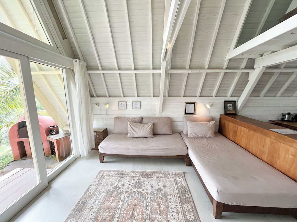 Frame Cabin with Endless Rice Field View