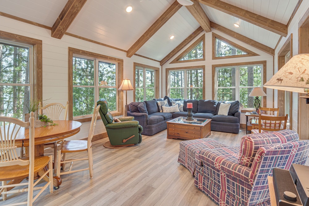 Waterfront Escape on Big Sand Lake w/ Private Dock
