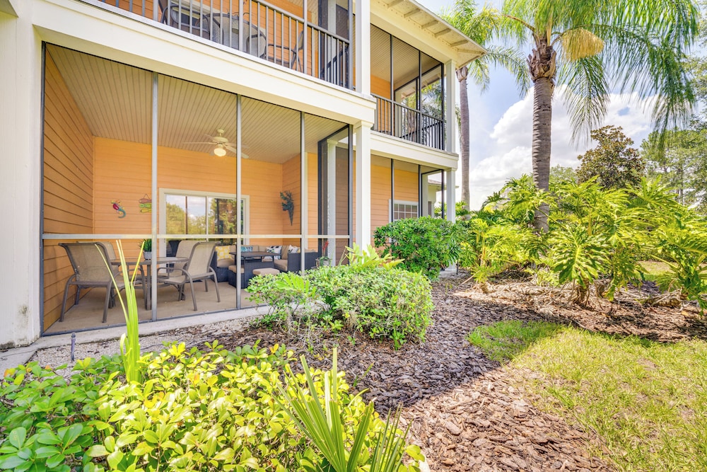 8 Mi to Disney: Family Condo in Walkable Resort!