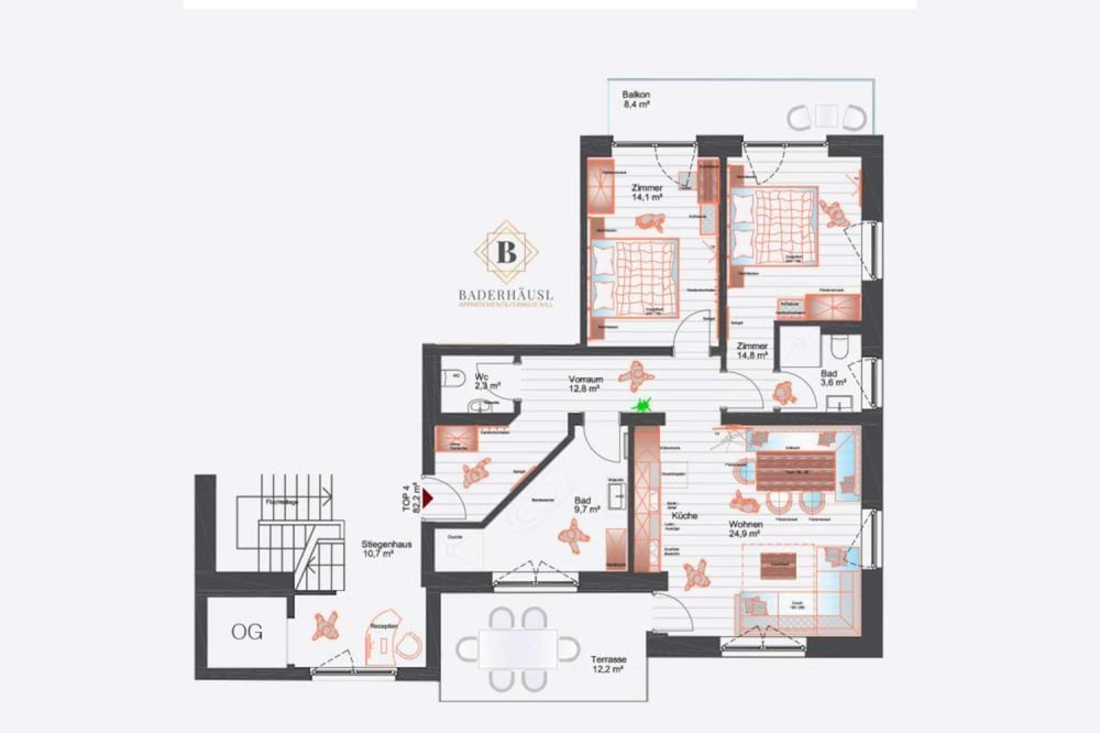 Apartment in Bramberg Near Cable Car