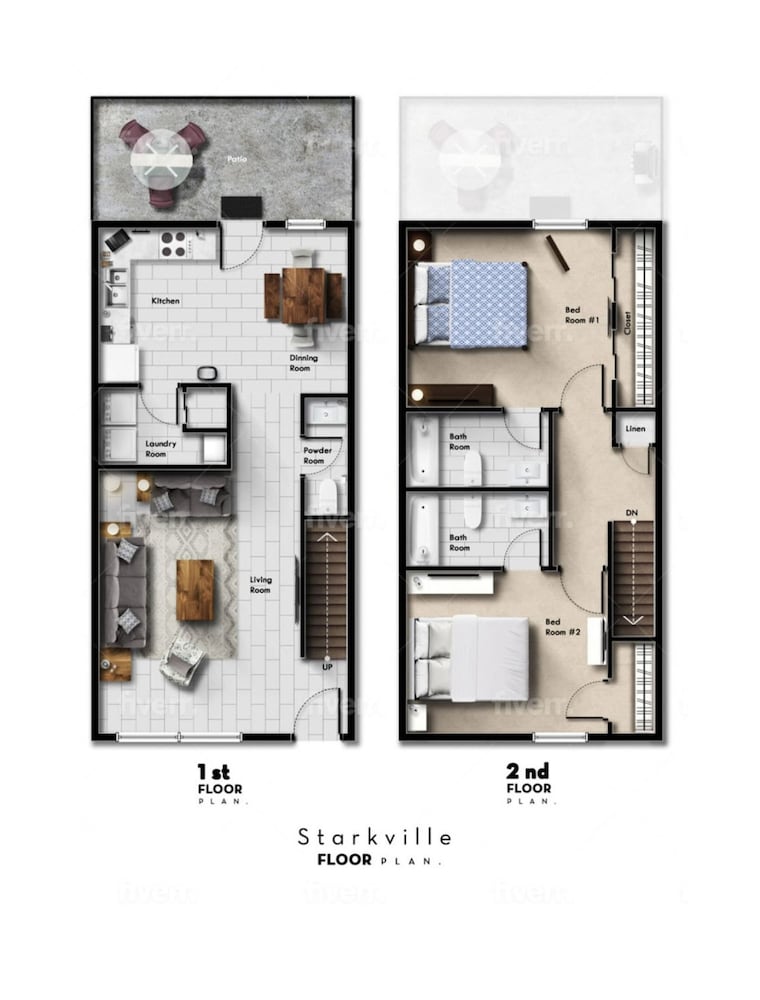 Bulldog Academy 2bd 2ba Townhome Near MSU