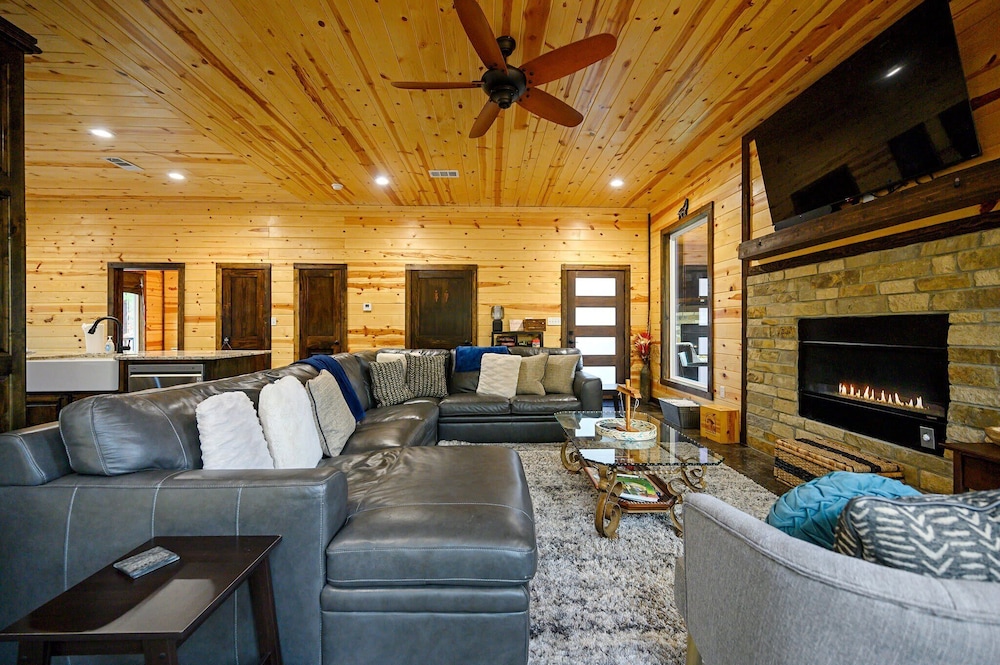 3king/4queen - Perfect Family/friends Cabin - Firepit