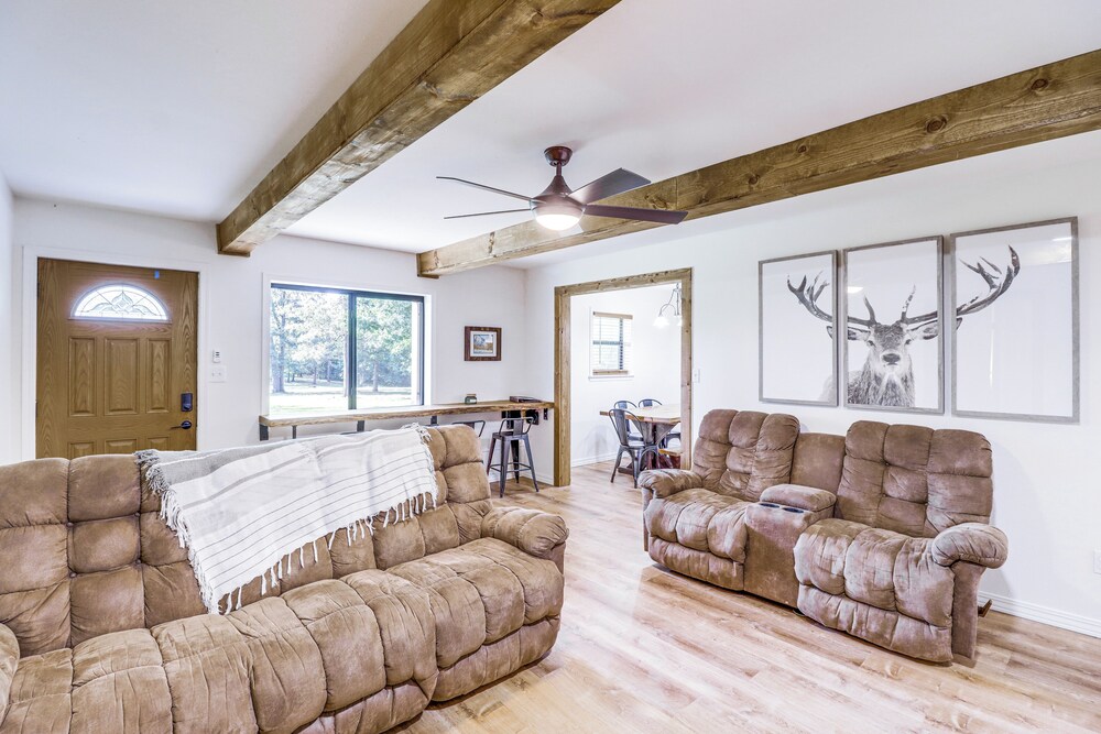 2 Mi to Buffalo River: Peaceful Family Retreat