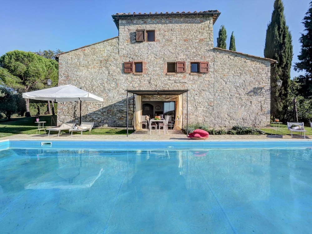 Villa With a Private Swimming Pool and Tennis Court