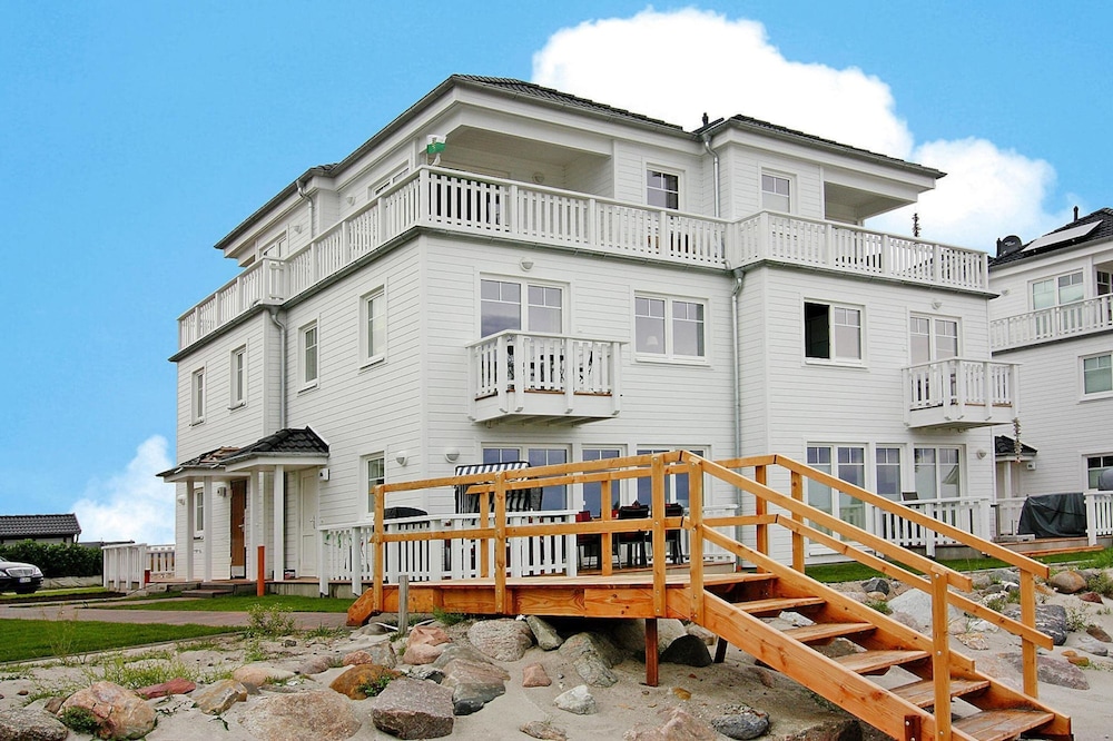 Haus in Olpenitz mit Strand und Meerblick