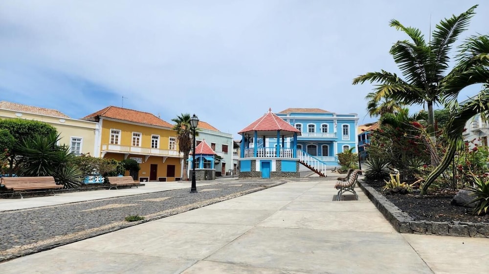 Casinha Nova - Entire Home With City & Ocean View in Sao Filipe