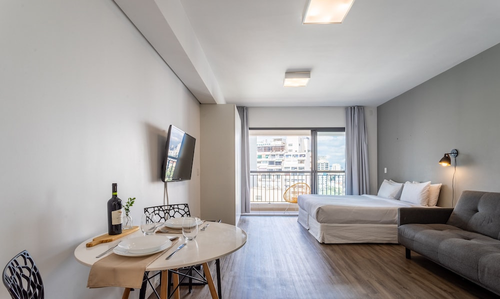 Setin Downtown Genebra by Viva - Apartamentos completos na Bela Vista com piscina