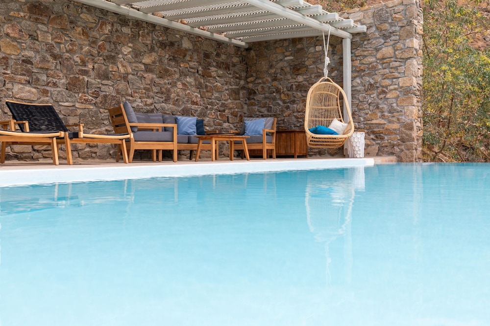 Modern Mykonos Villa Private Pool Stunning View