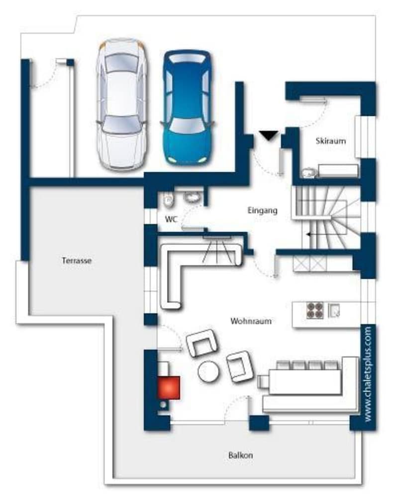 Ski-friendly Chalet in Neukirchen