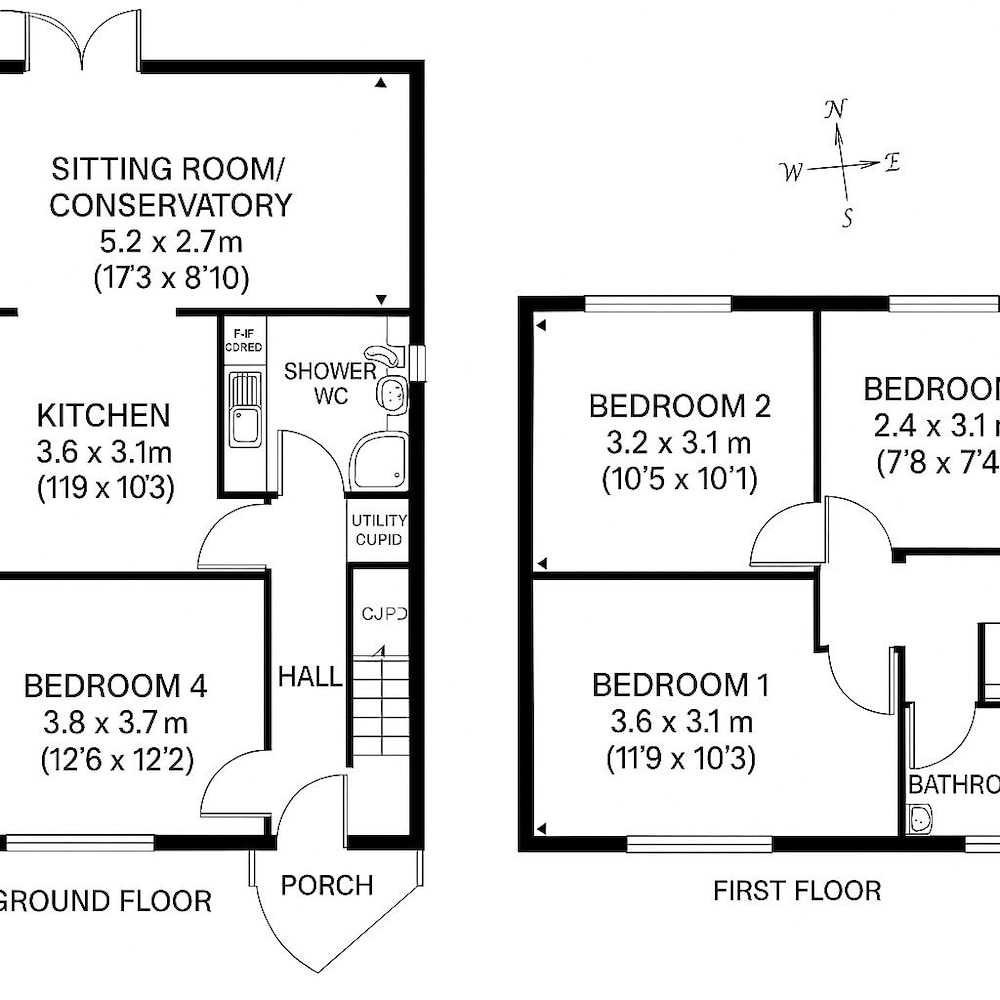 Prime 4BR Reading House & Free Parking