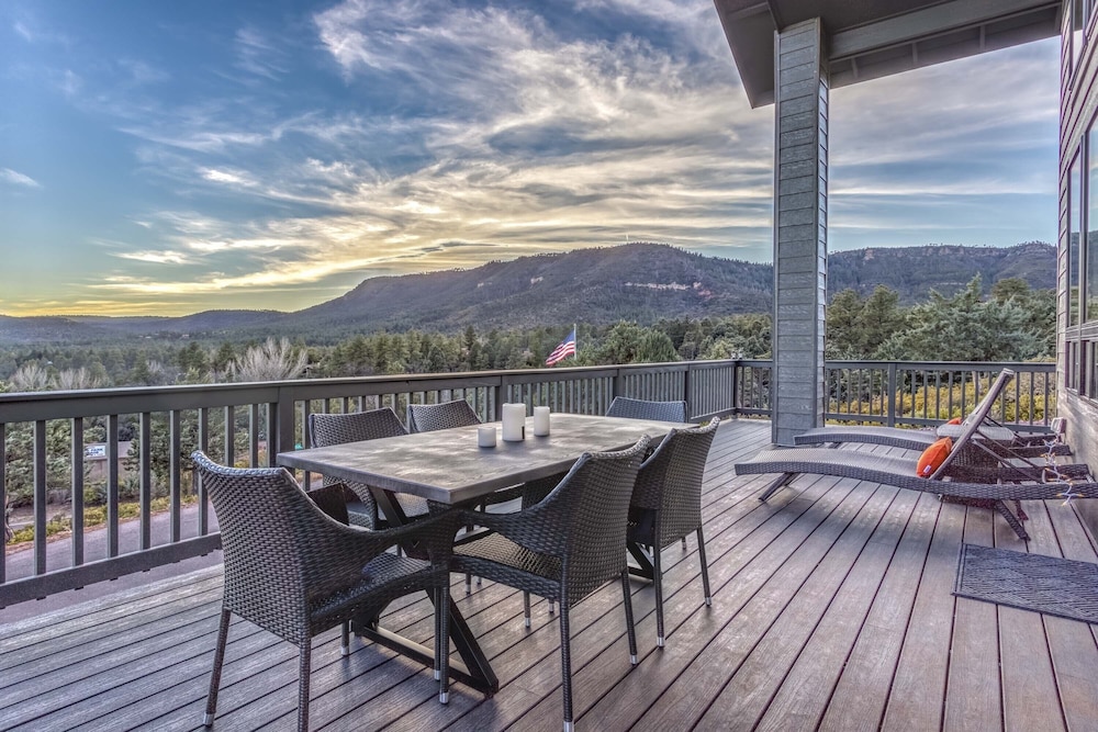 Payson Vacations - Modern Pine Retreat w/ Deck  Stunning Views! - Property Image 1