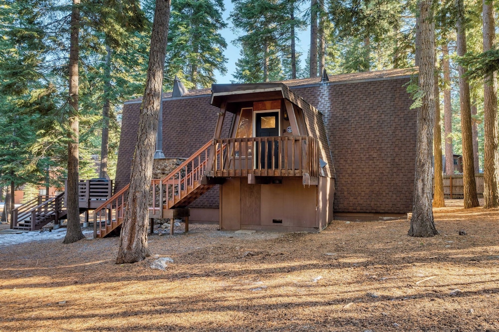 Lundy Bearden Serene Tahoe Retreat With Deck, Fireplace, and Forest Views