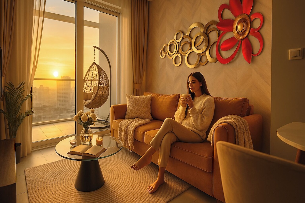 Keyrock Living - 1BR Lake View at Reva