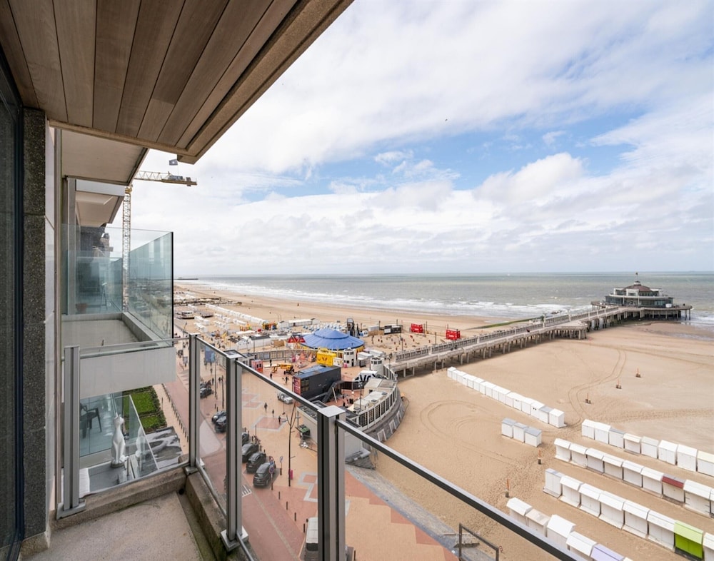 Flat in Knokke With Pier and Sea Views
