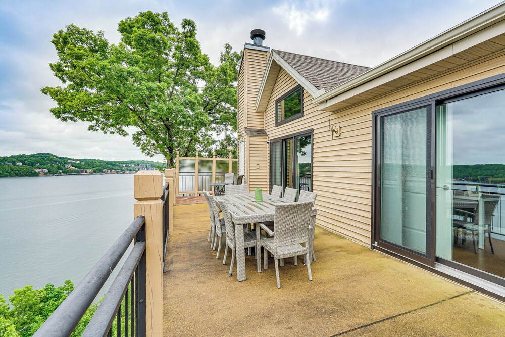 Boat Slip & Water Views: Lake Ozark Condo view 3