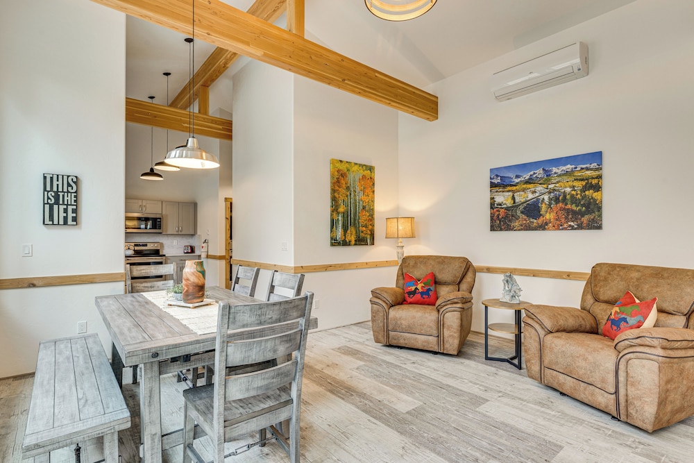 On-site River Access: Mtn-view Ouray Oasis!