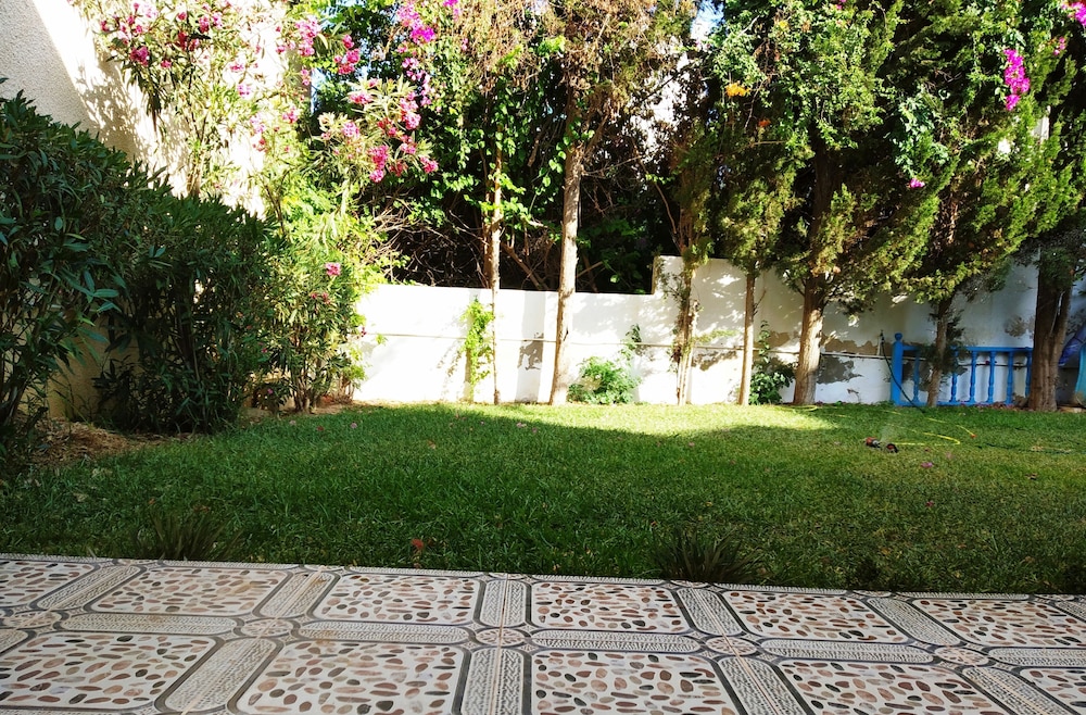 Partie de pittoresque maison en bord de mer