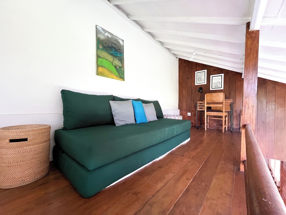 Frame Cabin with Endless Rice Field View