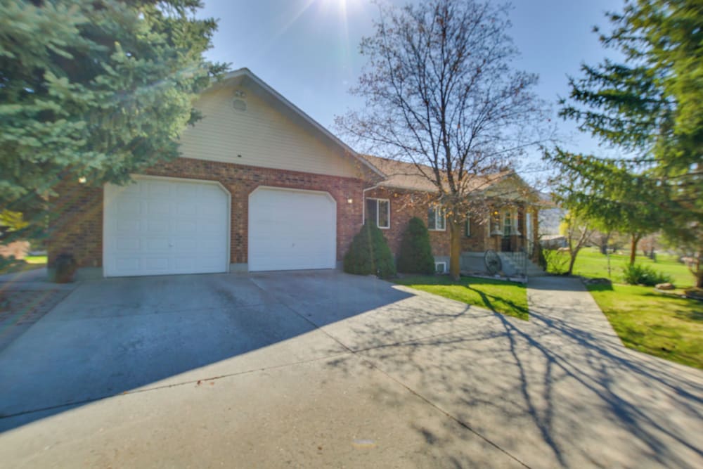 5 Mi to Downtown Logan: Scenic Retreat w/ Patio