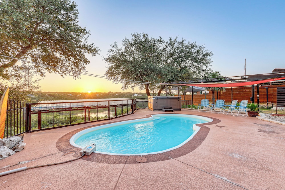 Italian-styled Home w/ Lake Views & Private Pool