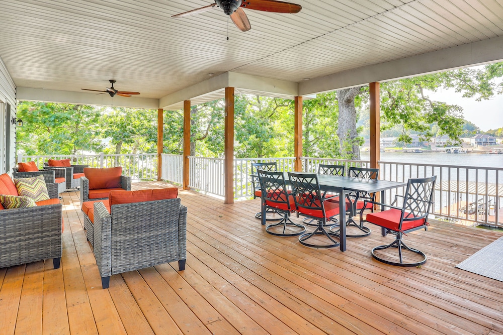 Water-view Deck! Family Home on Lake of the Ozarks