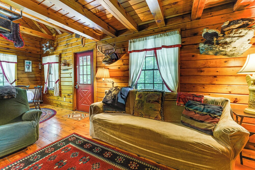 35 Mi to Acadia: Rustic Retreat in Orland!