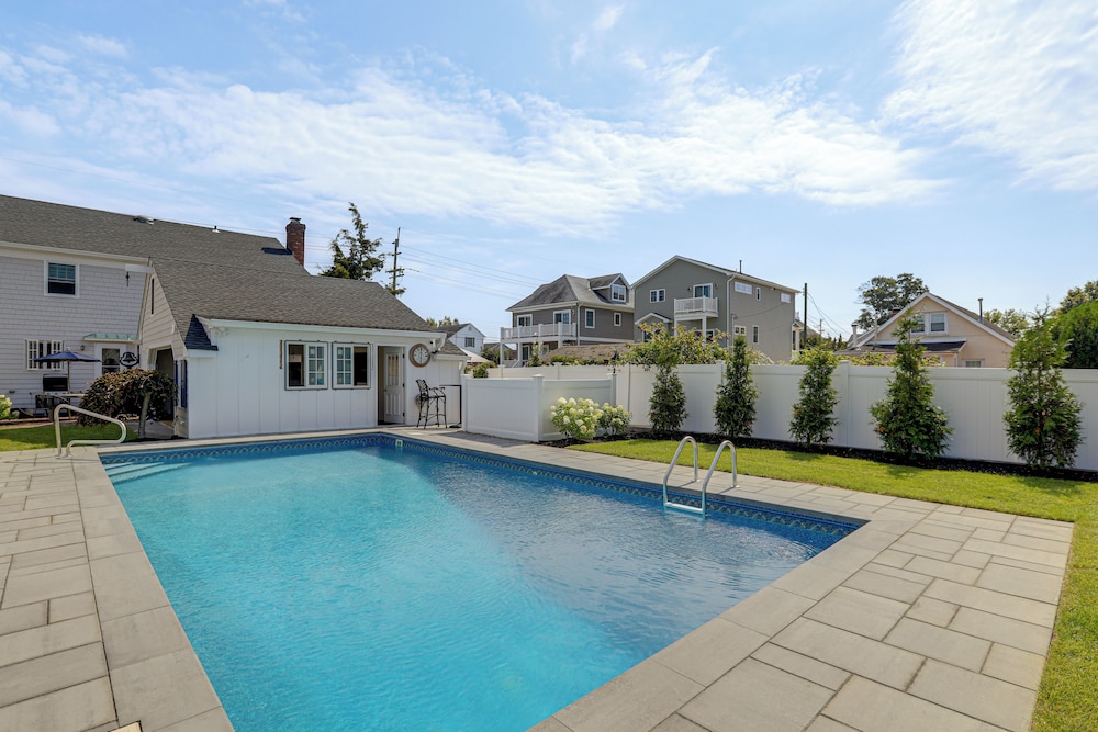 Walk to Beach! Point Pleasant Home w/ Heated Pool