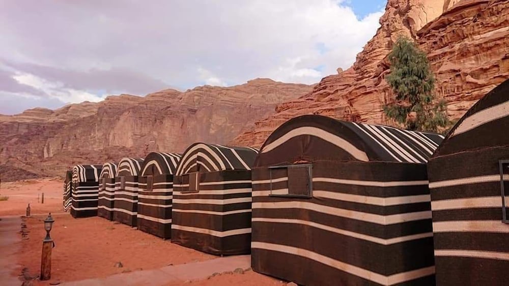 Wadi rum light camp view 2