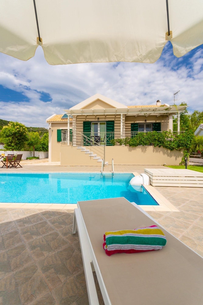 Villa Alexandra Large Private Pool Walk to Beach Sea Views A C Wifi Car Not Required Eco-frie - 1649