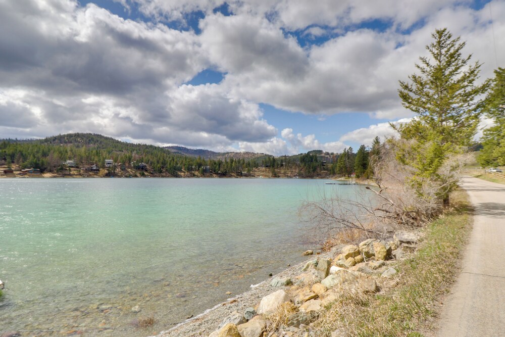 Lake Access, Deck: Rustic Retreat in Kalispell!