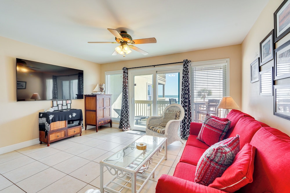 Steps to Sand: PCB Condo w/ Gulf-view Balconies!